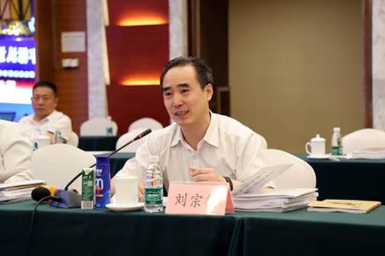 专家组组长刘宗德发言